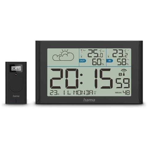 00222216 stazione meteorologica digitale Nero Batteria - Foto 1