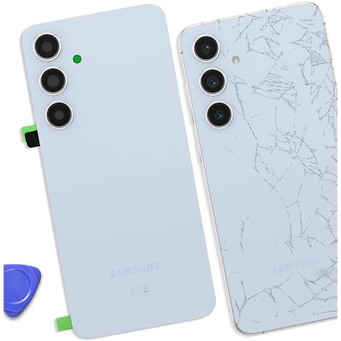Vetro Posteriore Di Ricambio Per Samsung Galaxy S24 Fe Originale - Foto 4