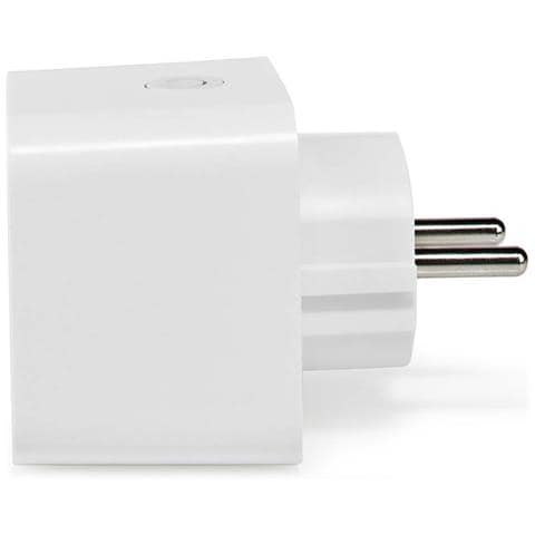 Smartlife Wi-fi Connected Socket Ip21 Wattmetro 3680w Tipo E Francia, Bianco - Foto 2