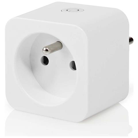 Smartlife Wi-fi Connected Socket Ip21 Wattmetro 3680w Tipo E Francia, Bianco - Foto 5
