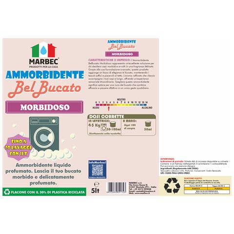 Ammorbidente Belbucato Morbidoso 5ltx4pz - Foto 3