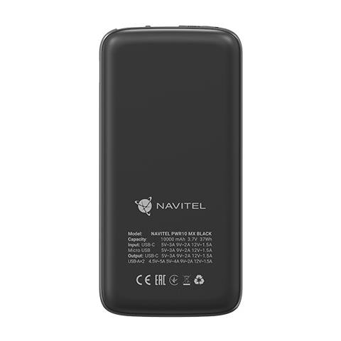 PWR10 MX BLACK batteria portatile 10000 mAh Nero - Foto 2