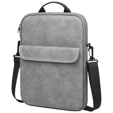 Borsa Per Laptop Da Lavoro Con Maniglia - Custodia Impermeabile E Antiurto Per Tablet Darkgrey 13 Pollici - Foto 1