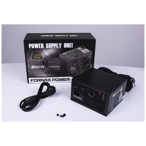 CCC-PSU80P-BBP-600 alimentatore per computer 600 W 24-pin ATX ATX Nero - Foto 7