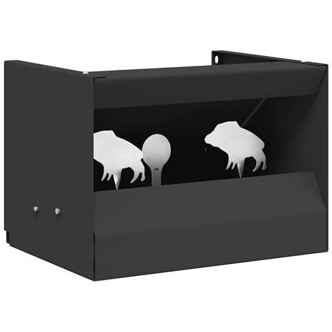 Scatola per trappole per proiettili Nero 29 x 22 x 20 cm - Foto 1