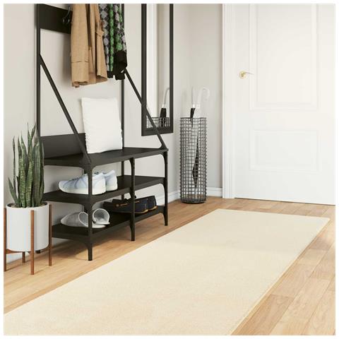 Tappeti per area HUARTE Crema 300 x 80 cm Poliestere - Foto 2