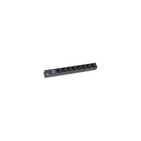 BlueNet BN0500 unità di distribuzione dell'energia (PDU) 8 presa (e) AC Nero - Foto 1