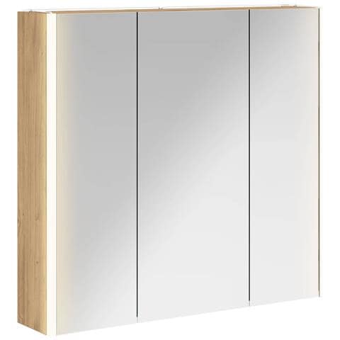 Mobiletto per specchio da bagno con porta Rovere Artigianale - Foto 1