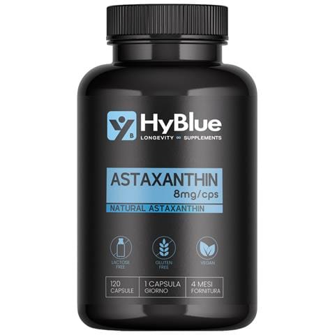 Astaxantina 8 mg 120 Capsule | Estratto Puro da Haematococcus Pluvialis | Potente Antiossidante Naturale per Recupero e Vitalità | 100% Vegano, Senza Glutine e Senza Lattosio | Fino a 4 Mesi - Foto 4