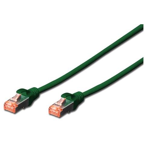 Cavo Rete S-Ftp Cat. 6 Doppia Schermatura Ls0H 0.25 m - Verde - Foto 1