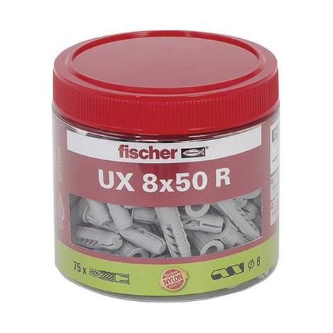 Tasselli Universali UX 8x50 R Set di 75 Pezzi - Foto 1