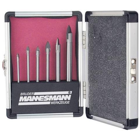 Set Punte Da Vetro Per Trapano 6 Pz Acciaio 54806 - Foto 4