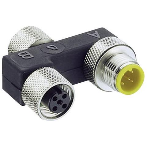 Scatola Sensore Attuatore Passiva Distributore M12 Con Filettatura In Metallo 0906 Utp 101 1 - Foto 1