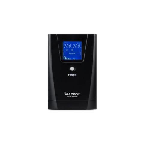 Gruppo di Continuità UPS Pure Line Interactive 1500 VA / 1200W 2 Prese Schuko - Foto 2