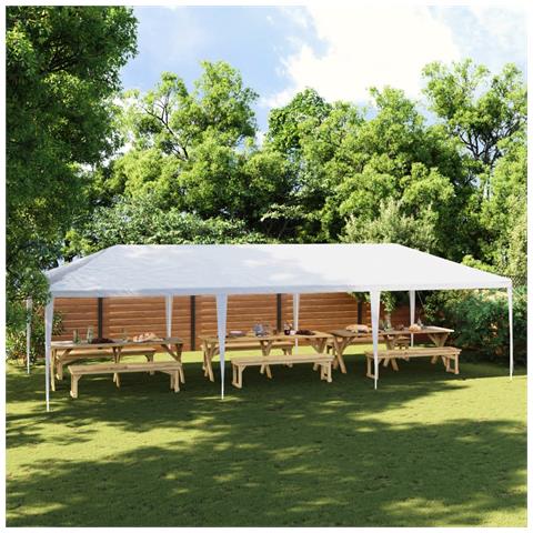 Tendone per Feste 4x9 m Bianco - Foto 2