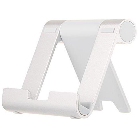 Multi-angolo Stand Portatile Per Tablet E-reader E Cellulari - Argento - Foto 2