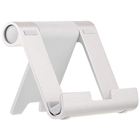 Multi-angolo Stand Portatile Per Tablet E-reader E Cellulari - Argento - Foto 1