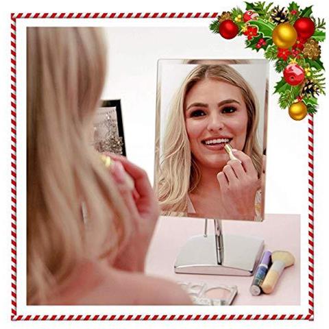 Grande Free Standing Specchio Per Bagno Controsoffitto Toilette E Vanity Set - Classic Fronte Di Specchio Per Il Trucco E Rasatura - 25 X 18 Centimetri - Foto 2