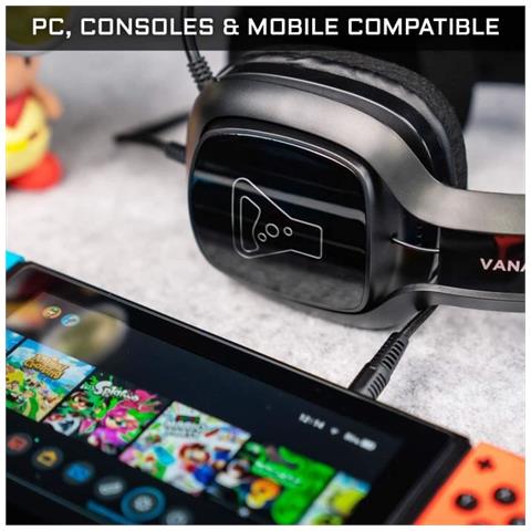 Cuffie Da Gioco Rgb - Pc, Playstation Xbox - Nero - Foto 4