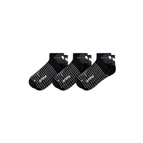 Bambini 3-pack Brevi Calze Calze Sportive - Nero 31-34 - Foto 1