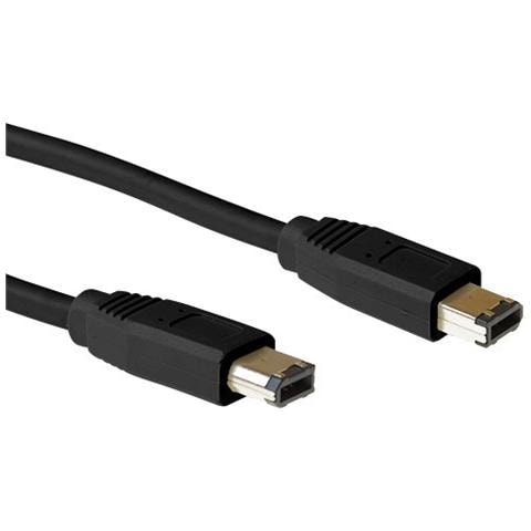 FW1020 1.8m 6-p 6-p Nero cavo firewire - Foto 1