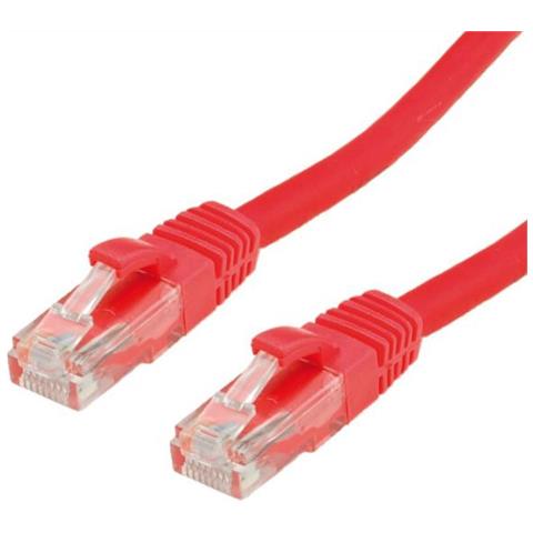 Cat6a 1.5m 1.5m Cat6a U / UTP (UTP) Rosso cavo di rete - Foto 1