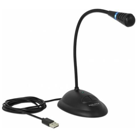 65871 microfono PC microphone Cablato Nero - Foto 1