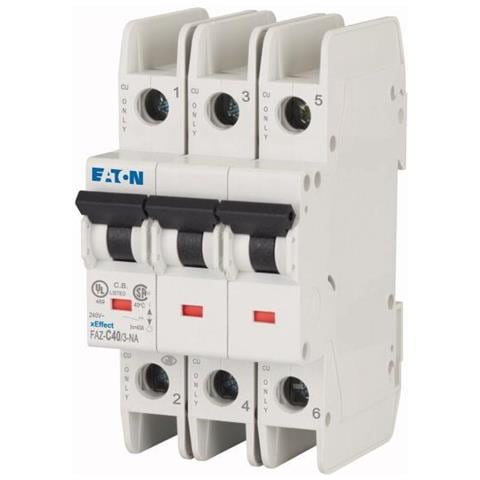 Eaton Faz-c40/3-na Interruttore Automatico Interruttore In Miniatura Tipo C - Foto 1