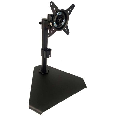 Supporto Staffa Monitor Tv Stand Base Scrivania Vesa 75 100 Piede Da 13"" A 27"" - Foto 1