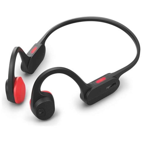 Cuffie Sportive TAA5608 Bluetooth Wireless Colore Nero Rosso - Foto 1