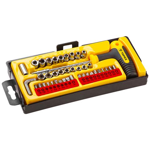 Punte E Bussole Per Cacciavite Con Supporto, Set Da 41 Pz. - Foto 1