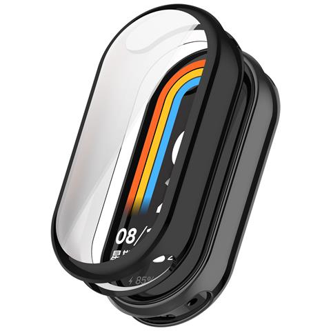 Custodia Protettiva In Tpu Per Xiaomi Mi Band 9/9 Nfc Black - Foto 1