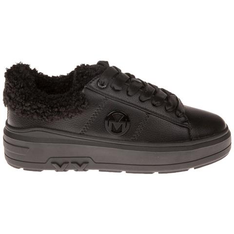 Mina Sport Shoe Sneakers Sintetico Scarpe Donna Nero Eu 40, Mxk045201w 1000 - Foto 2