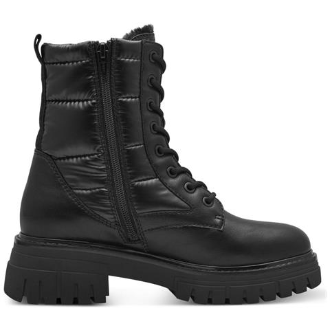 Black Casual Closed Booties Stivaletti Tessile Scarpe Donna Nero Eu 39, 5-26243-43 001 - Foto 3