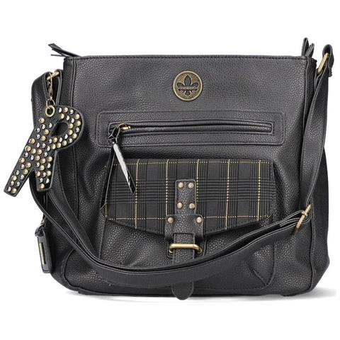 Black Casual Tote Bag Borse Tote Pelle Sintetica Borse Donna Nero Eu One Size, H1340-00 - Foto 1