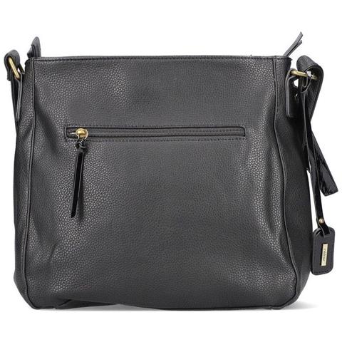 Black Casual Tote Bag Borse Tote Pelle Sintetica Borse Donna Nero Eu One Size, H1340-00 - Foto 2