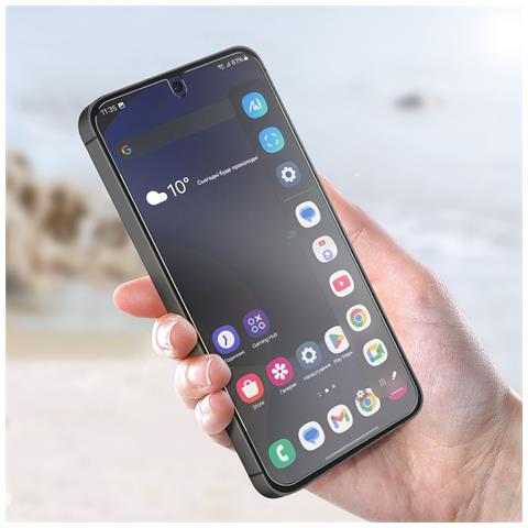 Pellicola Protettiva Galaxy S24 Fe Antiriflesso Originale, Trasparente - Foto 2