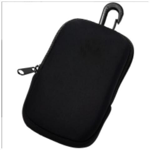 Astuccio Con Cerniera E Gancio A Molla, Organizer Per Cosmetici Black - Foto 1
