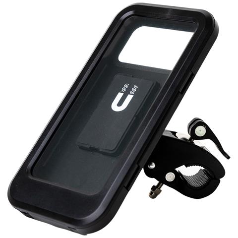 Supporto Universale Per Bicicletta Rinforzato E Impermeabile, Clip Di Fissaggio Regolabile, Nero - Foto 1