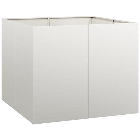 Fioriera 100x100x80 Cm In Acciaio Inox - Foto 2