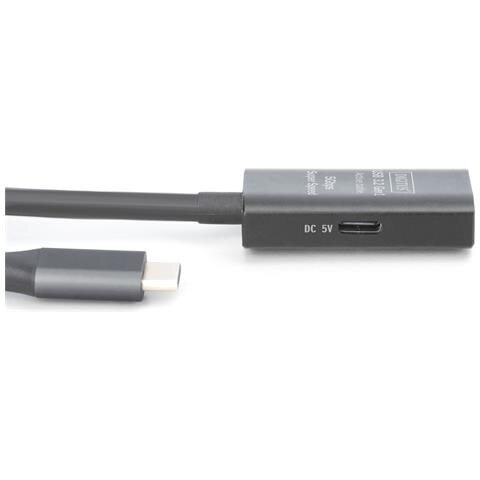 Cavo di prolunga attivo USB 3.2 Gen1 5G, USB-C - USB-C, 10 m - Foto 2