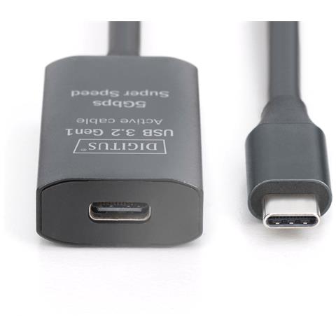 Cavo di prolunga attivo USB 3.2 Gen1 5G, USB-C - USB-C, 10 m - Foto 4