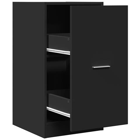 Armadietto da Farmacia Nero 40x41x77,5 cm in Truciolato - Foto 1