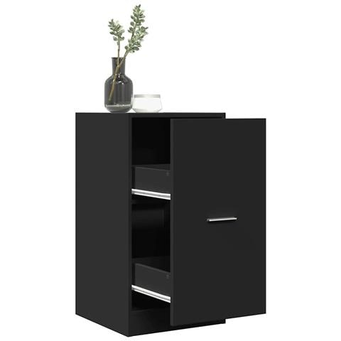 Armadietto da Farmacia Nero 40x41x77,5 cm in Truciolato - Foto 2