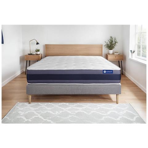 Kit Rete E Materasso Matrimoniale Actilatex Morpho 140x200cm - Spessore : 24cm - Lattice E Memory Foam - Bilanciato - - Foto 1