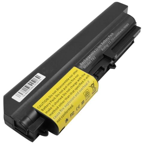 Batteria Per Pc Lenovo Thinkpad R400 T61 11,1v 4400mah Li-ion - Foto 1
