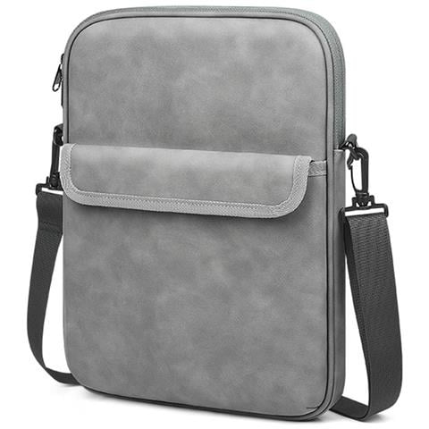 Borsa Per Laptop In Tessuto Oxford: Antishock, Impermeabile, A Tracolla Per Laptop Da 11/13 Pollici Darkgrey 11 Pollici - Foto 1