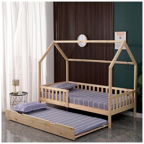 Letto A Cassetti In Legno - Foto 4