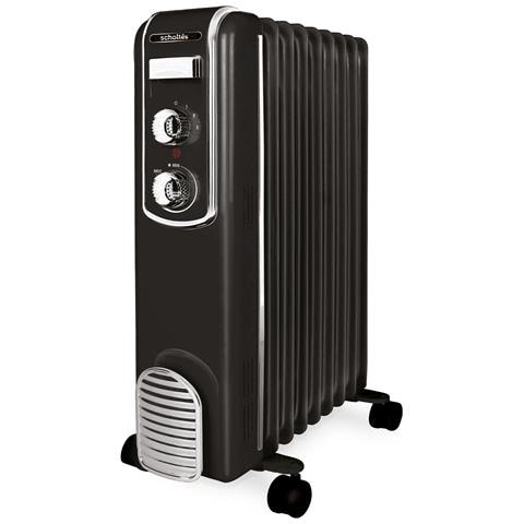 Radiatore Elettrico a Olio Potenza 2000 W Nero SCHV709N - Foto 1