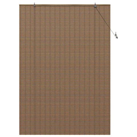 Tenda per Finestra con tende Marrone 150 x 220 cm Bambù - Foto 1